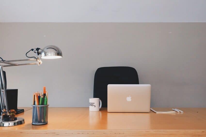 office, desk, wood