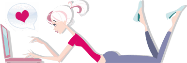 Flirtbucks work online as a chat hostess.