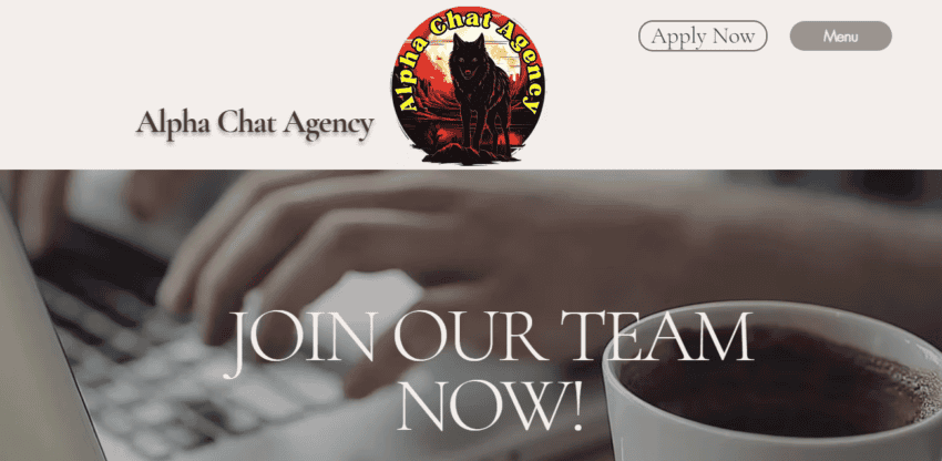 Alpha Chat Agency. Alpha Chat Agency Online Chat Moderator.