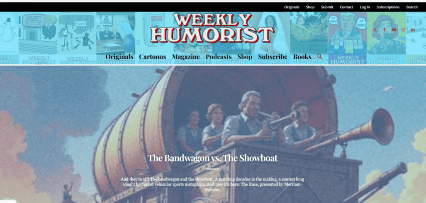 Weekly Humorist. Weekly Humorist.